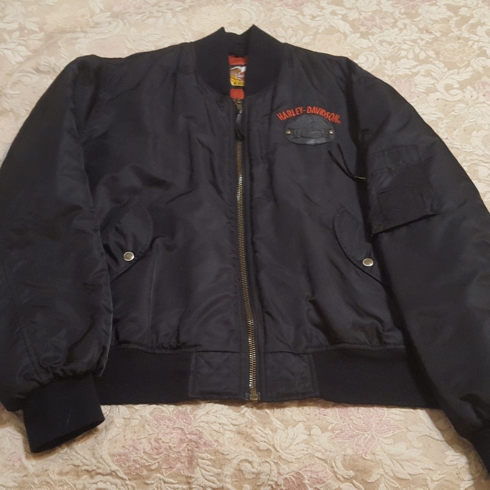 Harley Davidson Harley Owners Group Nylon Bomber
